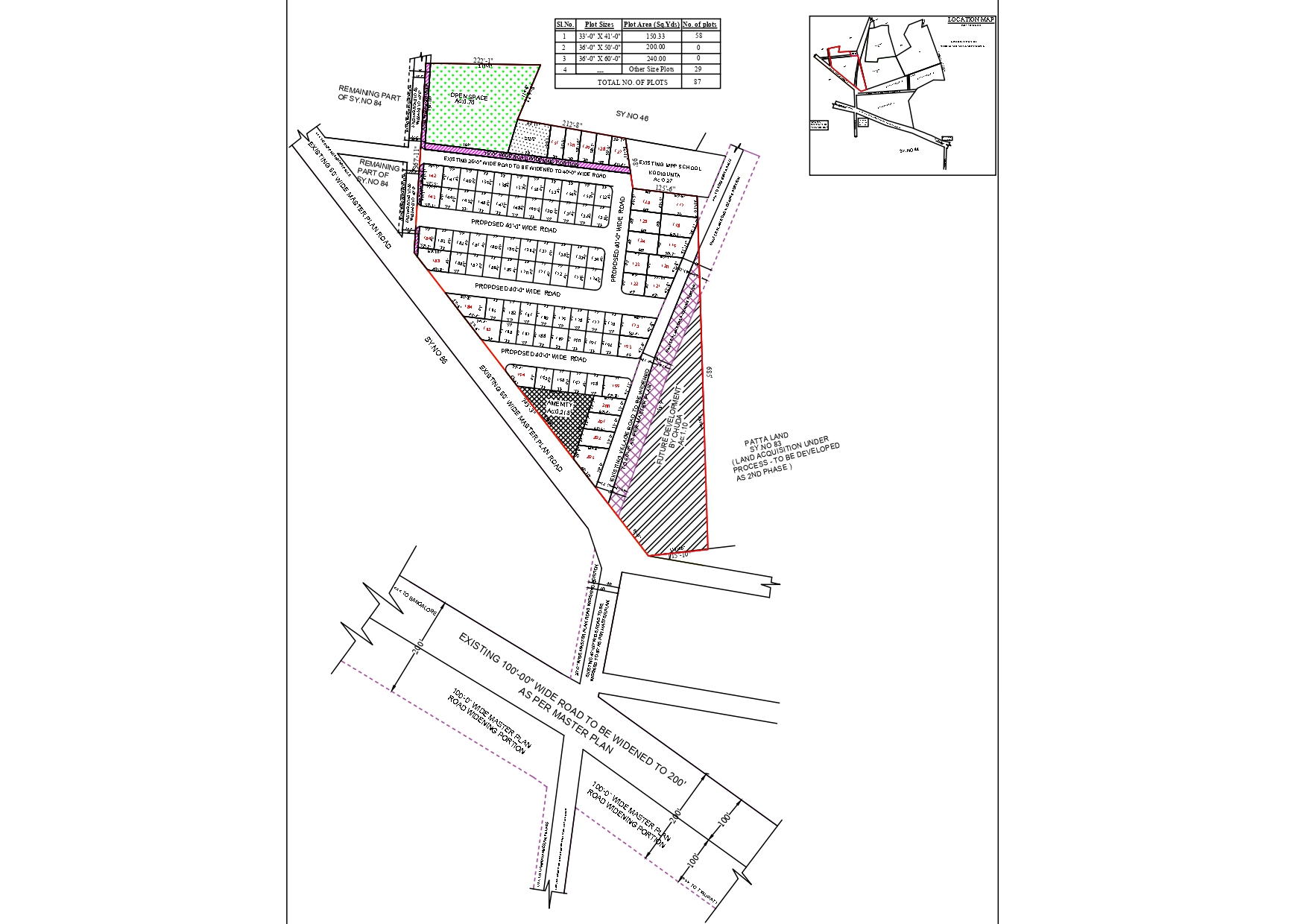 Kodi Gunta MIG Layout Phase-I